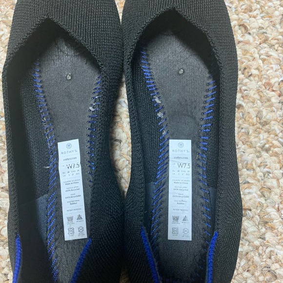 Rothy’s Black Rounded Toe Flat - Picture 3 of 3